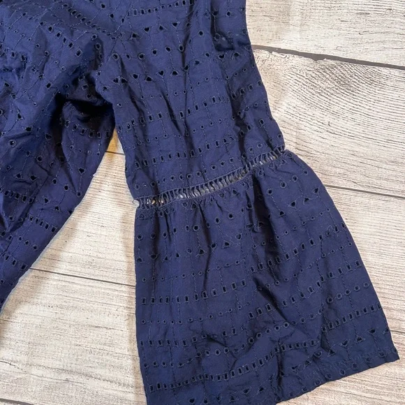 Izod Women's Navy Blouse - Picture 4 of 5